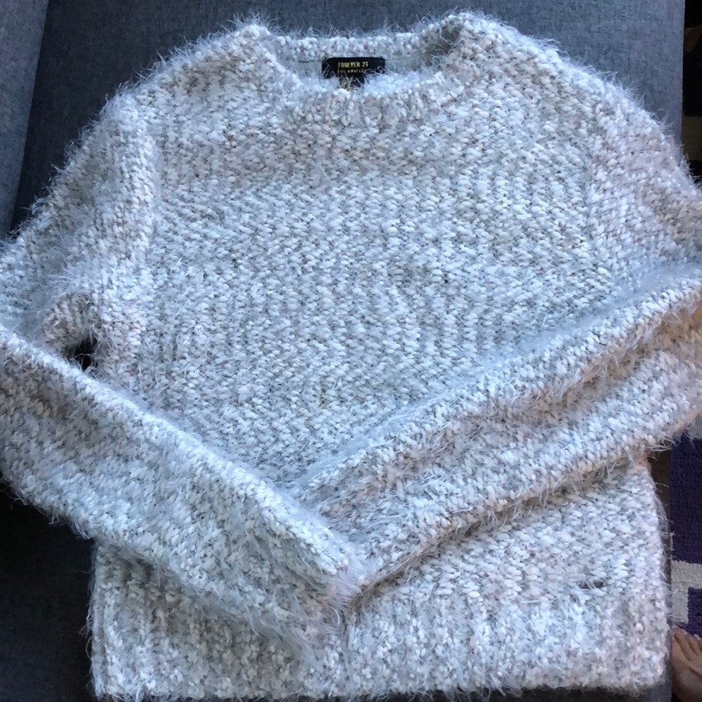 Forever 21 Fuzzy Chenille Sweater